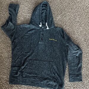 Men's Gray Oregon Hooded Sweater